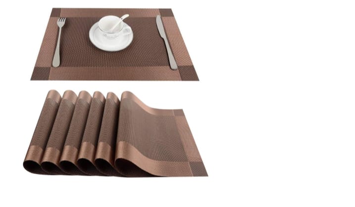 6 pcs Placemats Set Table Mat